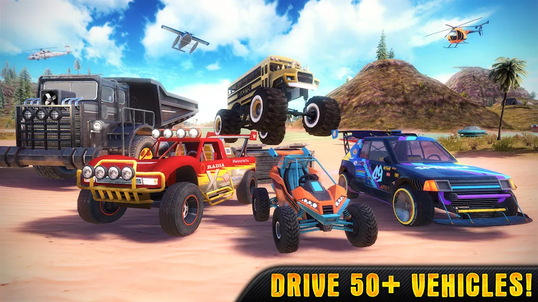 OTR - Offroad Car Driving Game (ОТР)  [МОД Меню] Screenshot 1