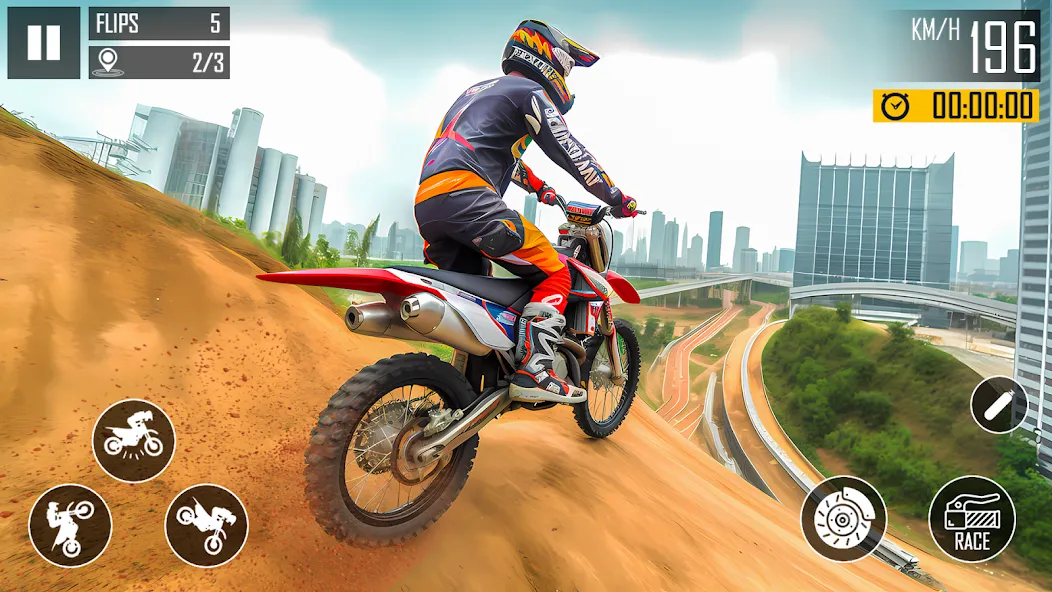 Ultimate Bike Stunt: Bike Game (Ультимейт Байк Стант)  [МОД Все открыто] Screenshot 2