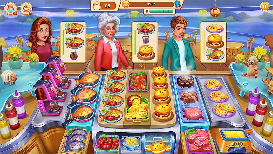 Food Cooking: Chef Restaurant  [МОД Unlocked] Screenshot 3