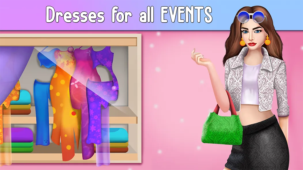 Fashion Stylist Makeup Dressup  [МОД Бесконечные монеты] Screenshot 5