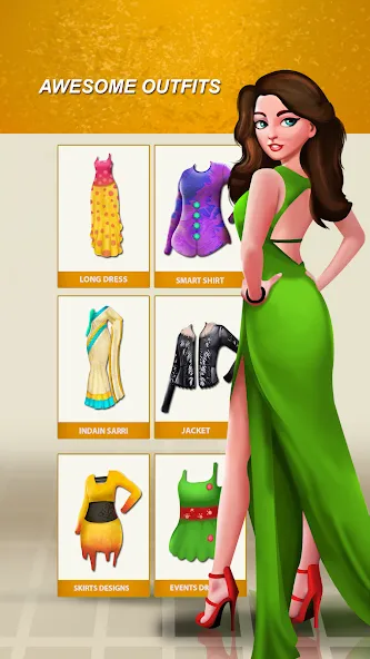 Girls Dress Up: Makeup Games  [МОД Mega Pack] Screenshot 3