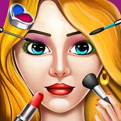 Взлом Girls Dress Up: Makeup Games  [МОД Mega Pack] - стабильная версия apk на Андроид