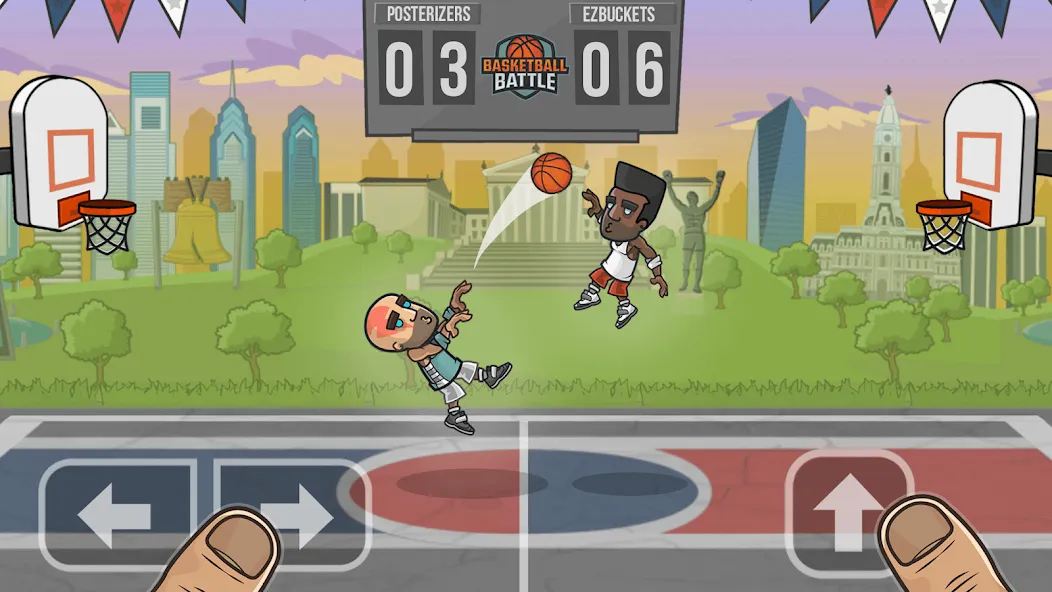 Basketball Battle  [МОД Menu] Screenshot 1