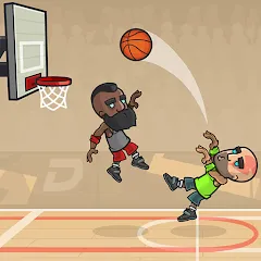 Взломанная Basketball Battle  [МОД Menu] - последняя версия apk на Андроид