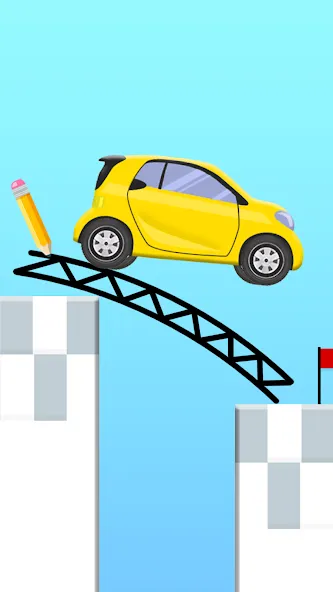 Draw 2 Bridge: Draw Save Car (Дроу 2 Бридж)  [МОД Много монет] Screenshot 5