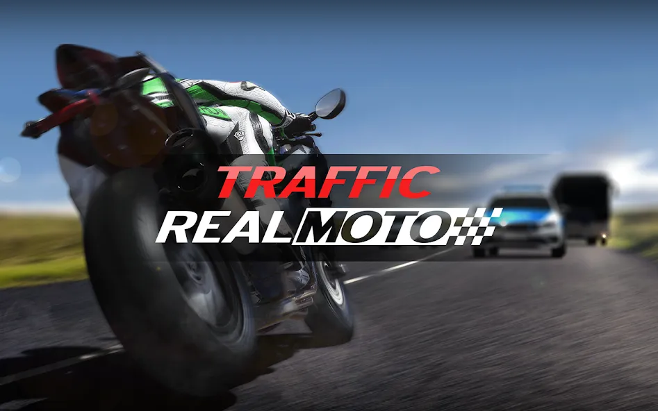 Real Moto Traffic (Реал Мото Трафик)  [МОД Mega Pack] Screenshot 1