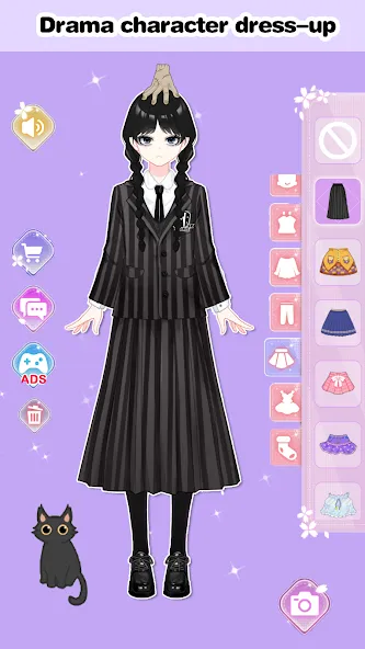 Vlinder Princess Dress up game  [МОД Бесконечные монеты] Screenshot 1