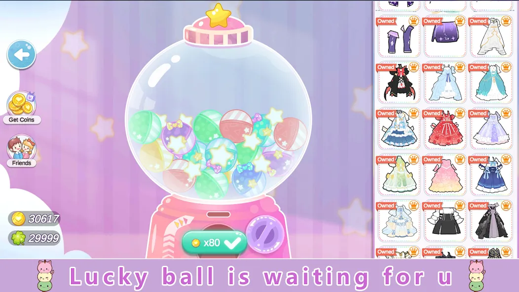 YOYO Doll Anime Dress Up Game (ЙОЙО)  [МОД Все открыто] Screenshot 5