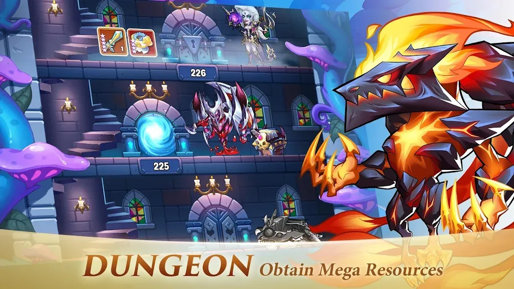 Idle Heroes (Айдел Хироес)  [МОД Все открыто] Screenshot 5