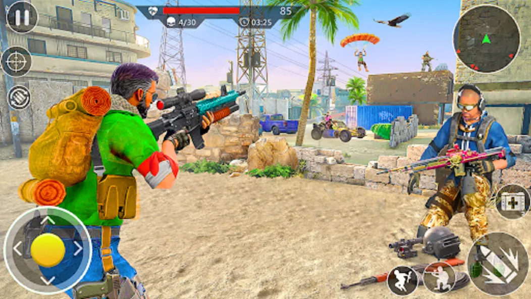 Elite Commando Shooting Games (Элитные игры стрельбы командос)  [МОД Меню] Screenshot 5