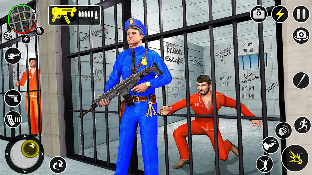 Grand Jailbreak Prison Escape (Гранд Побег из тюрьмы)  [МОД Бесконечные монеты] Screenshot 5