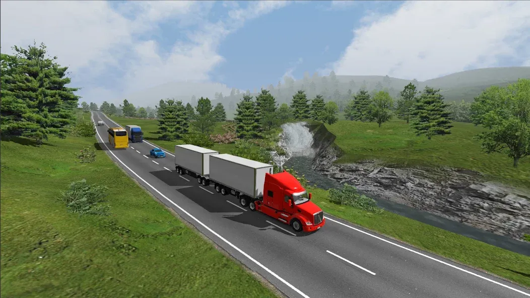 Universal Truck Simulator (Юниверсал Трак Симулятор)  [МОД Много монет] Screenshot 3