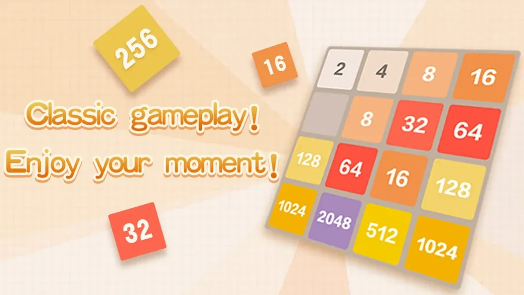 Number Charm: Slide Puzzle (Две тысячи сорок восемь)  [МОД Много денег] Screenshot 1