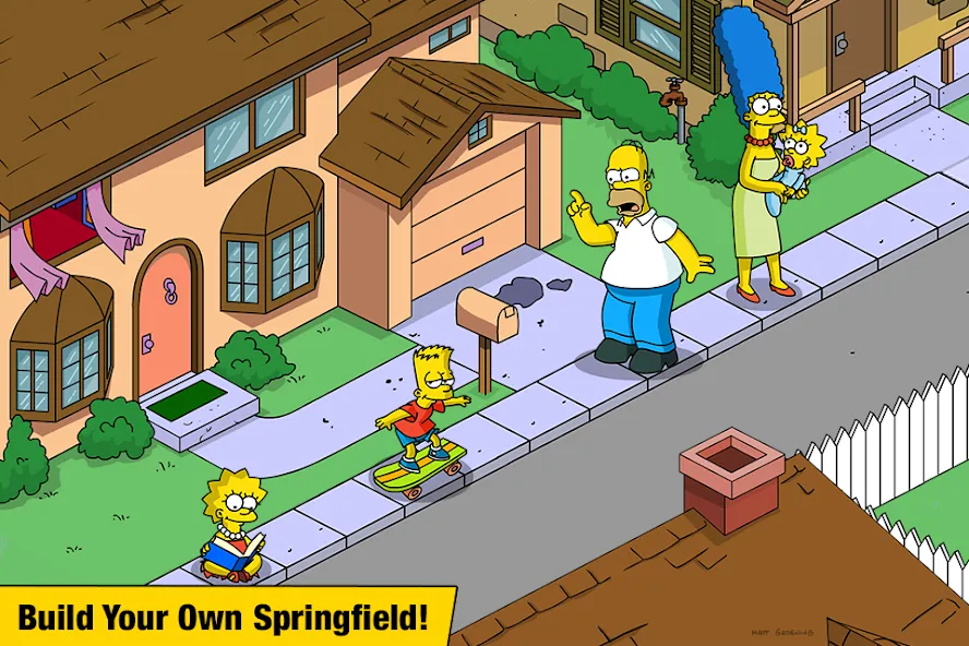 The Simpsons™:  Tapped Out (Зе Симпсонс)  [МОД Бесконечные деньги] Screenshot 1