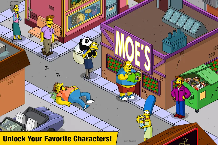 The Simpsons™:  Tapped Out (Зе Симпсонс)  [МОД Бесконечные деньги] Screenshot 2