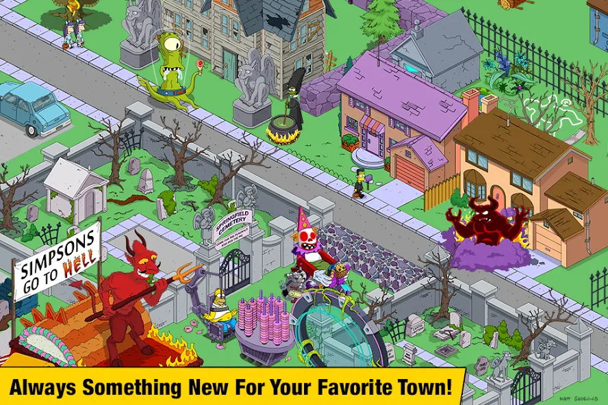 The Simpsons™:  Tapped Out (Зе Симпсонс)  [МОД Бесконечные деньги] Screenshot 4