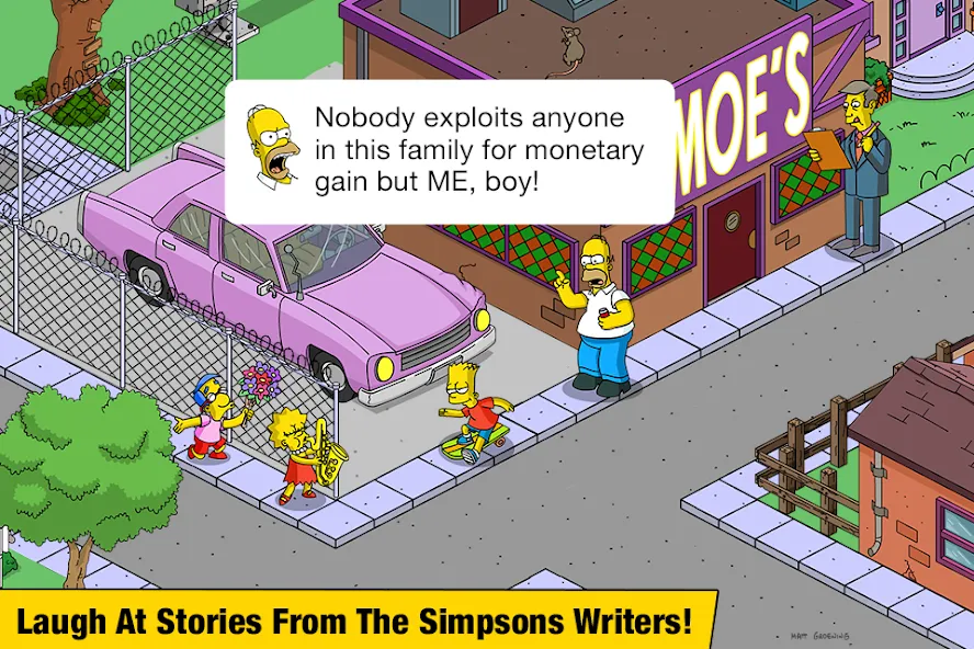 The Simpsons™:  Tapped Out (Зе Симпсонс)  [МОД Бесконечные деньги] Screenshot 5