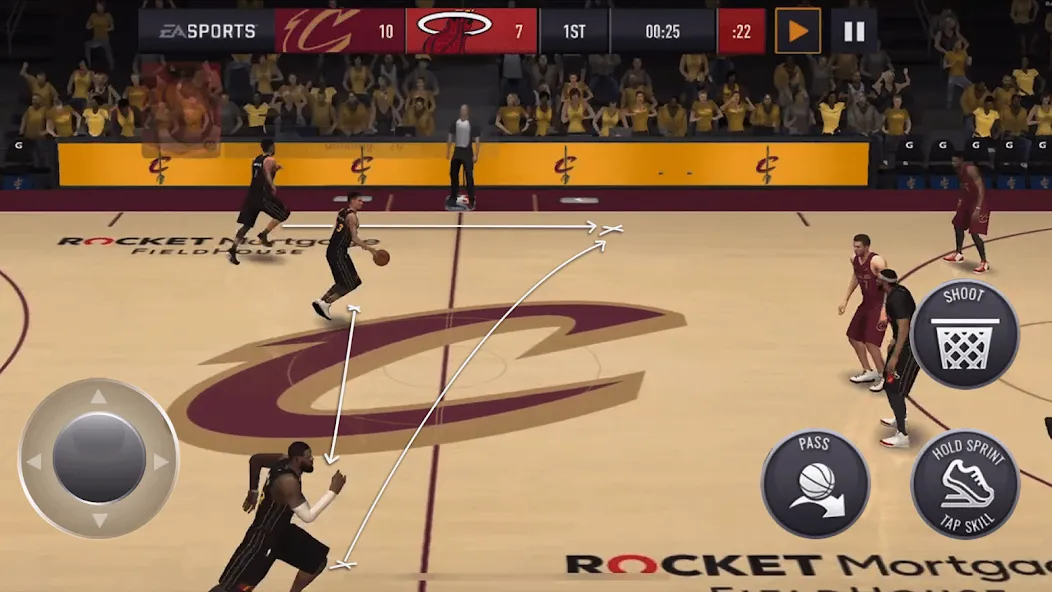 NBA Live Asia (НБА Лайв)  [МОД Много денег] Screenshot 2