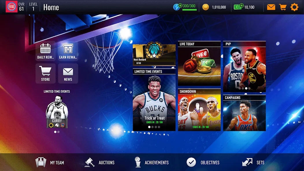 NBA Live Asia (НБА Лайв)  [МОД Много денег] Screenshot 3