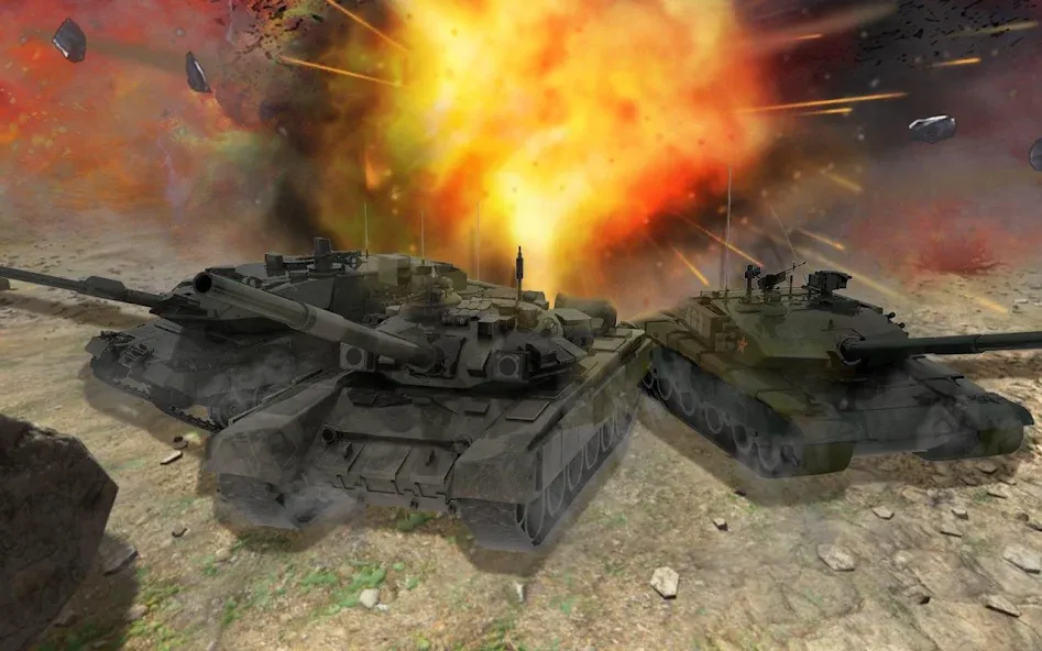 Real Tank Battle : War Machine (Реальное танковое сражение)  [МОД Mega Pack] Screenshot 4