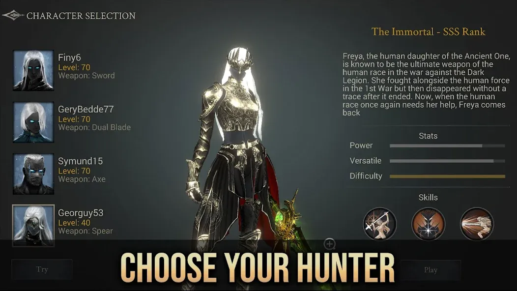 Demon Hunter: Premium (Демон Хантер)  [МОД Все открыто] Screenshot 2