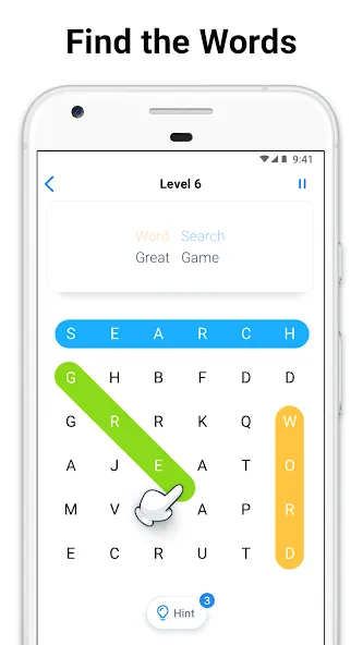 Word Search - crossword puzzle (Уорд Срч)  [МОД Бесконечные деньги] Screenshot 1