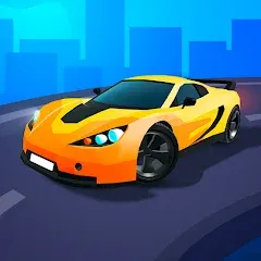 Взломанная Race Master 3D - Car Racing (Рэйс мастер 3Д)  [МОД Много монет] - полная версия apk на Андроид