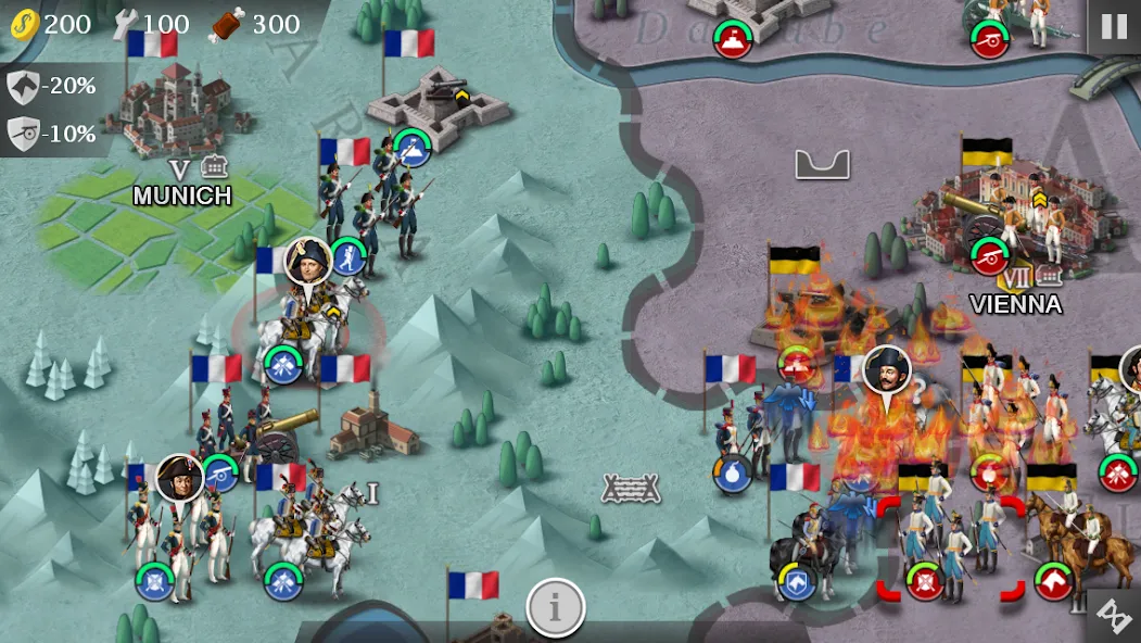 European War 4 : Napoleon (Европейская война 4)  [МОД Unlimited Money] Screenshot 3