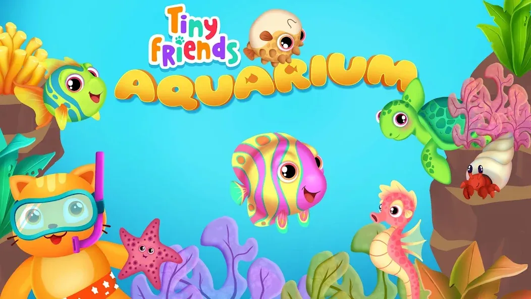 Baby Aquarium - Fish game  [МОД Mega Pack] Screenshot 4