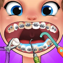 Взлом Dentist games  [МОД Menu] - стабильная версия apk на Андроид