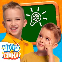 Скачать взломанную Vlad and Niki - Smart Games  [МОД Unlimited Money] - стабильная версия apk на Андроид