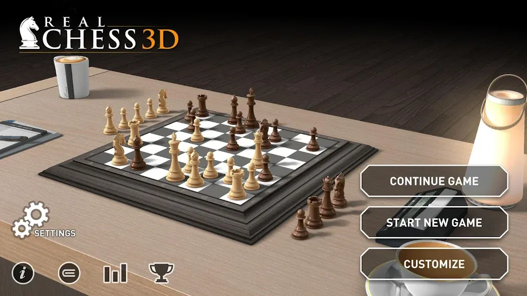 Real Chess 3D (Реал Чесс 3Д)  [МОД Бесконечные деньги] Screenshot 3