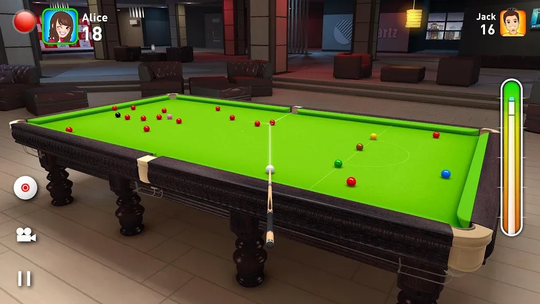 Real Snooker 3D (Реал Снукер 3D)  [МОД Menu] Screenshot 1