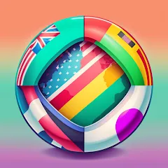 Взломанная Country Flags World Quiz Game  [МОД Menu] - последняя версия apk на Андроид