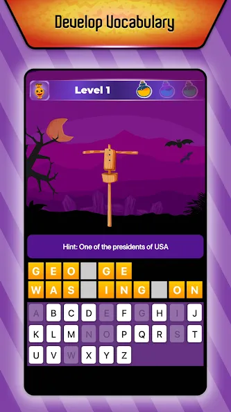 Online Hangman Word Game (Онлайн игра в слова Висельник)  [МОД Unlimited Money] Screenshot 5