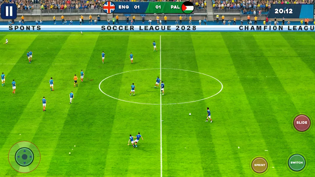 Soccer Games Football League (Соккер Геймс Футбол 2023)  [МОД Много денег] Screenshot 1