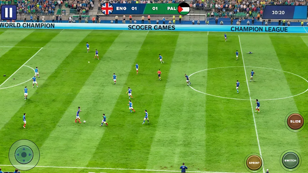 Soccer Games Football League (Соккер Геймс Футбол 2023)  [МОД Много денег] Screenshot 2