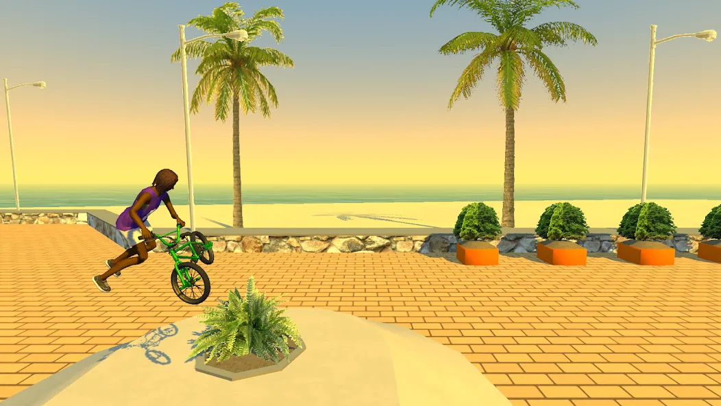 Street Lines: BMX (Стрит Лайнз)  [МОД Unlocked] Screenshot 1