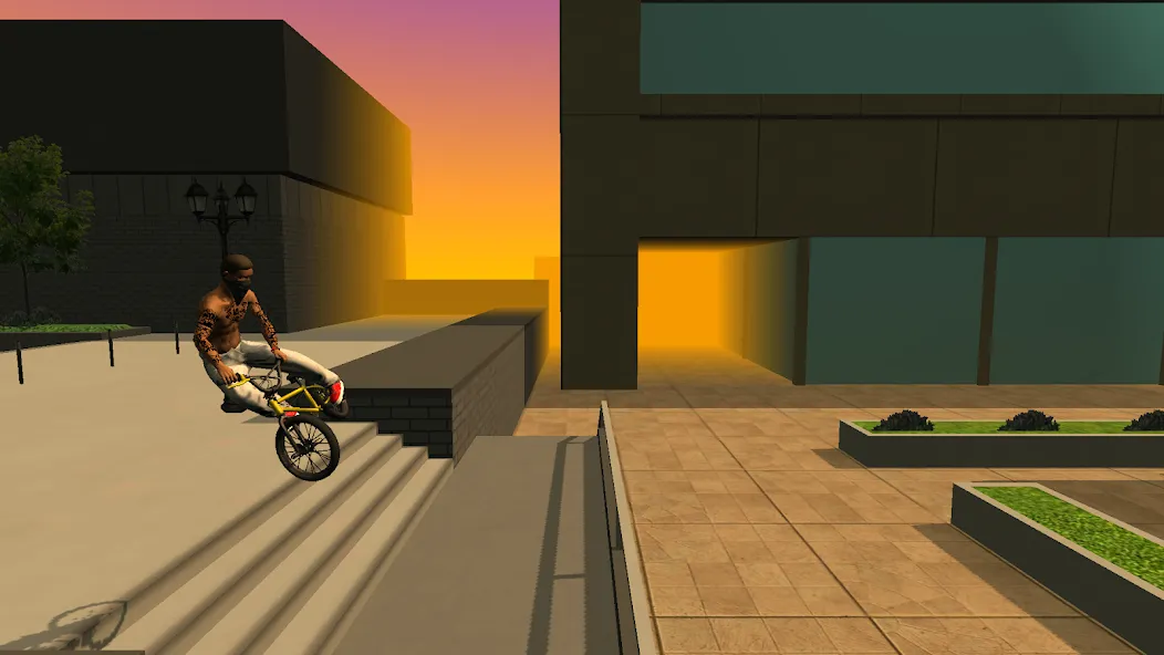 Street Lines: BMX (Стрит Лайнз)  [МОД Unlocked] Screenshot 2