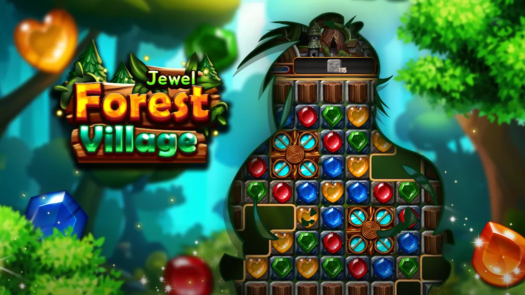 Jewel Forest Village (Джуэл Форест Виллидж)  [МОД Unlimited Money] Screenshot 5