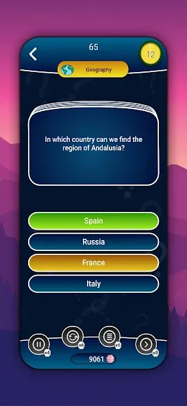 Millionaire Trivia Quiz  [МОД Бесконечные монеты] Screenshot 5