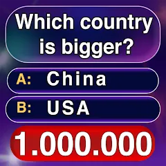 Скачать взломанную Millionaire Trivia Quiz  [МОД Бесконечные монеты] - стабильная версия apk на Андроид