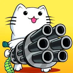 Взлом Stickman Cat Gun offline games  [МОД Меню] - последняя версия apk на Андроид