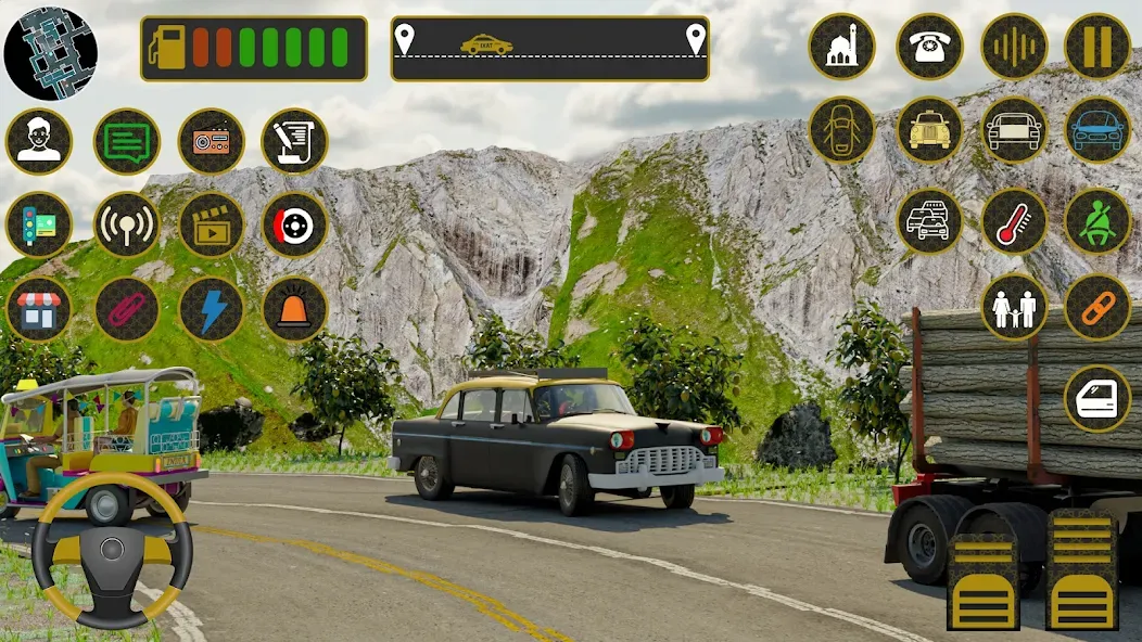 Indian Taxi Simulator car Game (Индийский такси симулятор автомобиля Игра)  [МОД Все открыто] Screenshot 4