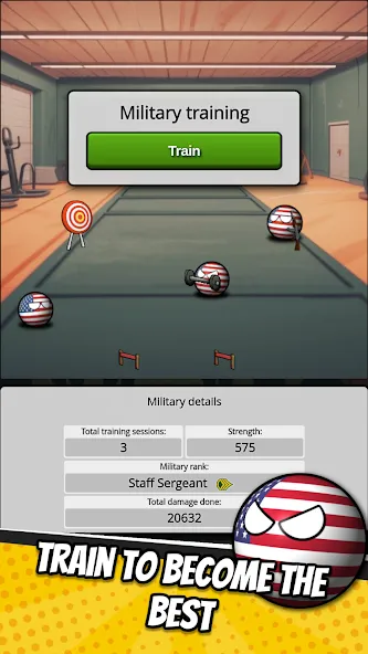 e-Sim Countryball Be President  [МОД Много монет] Screenshot 5