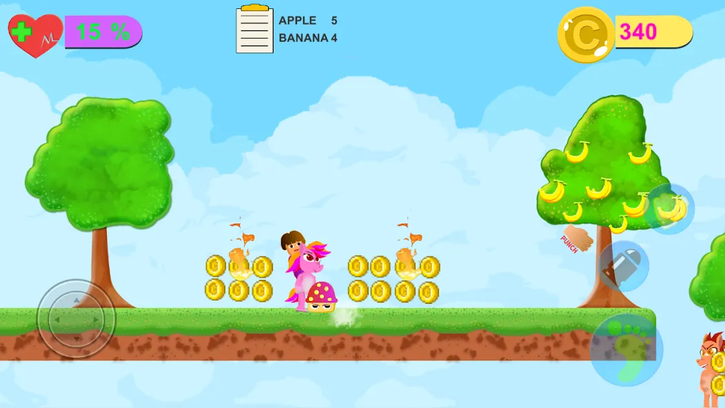 Dora Riding Pony Escape Jungle (Дора на Пони Едет из Джунглей)  [МОД Unlimited Money] Screenshot 3