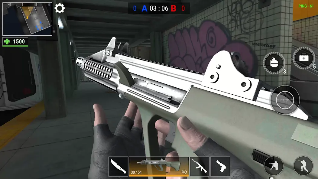 Modern Gun: Shooting War Games (Модерн Ган)  [МОД Unlocked] Screenshot 3