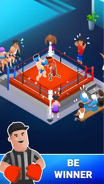 Boxing Gym Tycoon 3D: MMA Club (Боксерская Гимназия Тайкун 3D)  [МОД Все открыто] Screenshot 2