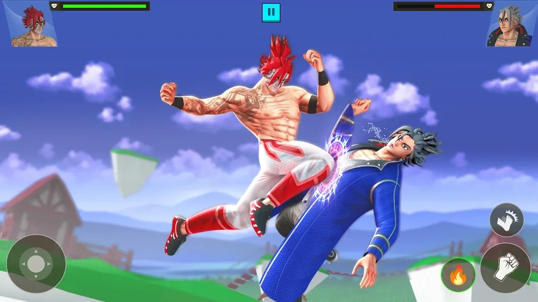 Anime Fighting Game (Аниме Файтинг Гейм)  [МОД Menu] Screenshot 1