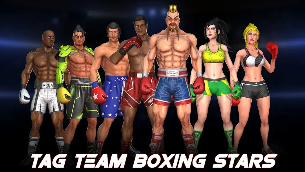 Boxing Heros: Fighting Games (Тэг Боксинг Игры)  [МОД Много монет] Screenshot 5